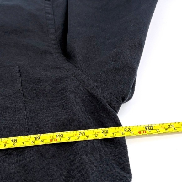 UNTUCKit Mens‎ Black Long Sleeve Button Down Shirt 100 Percent Cotton XL - Picture 7 of 8